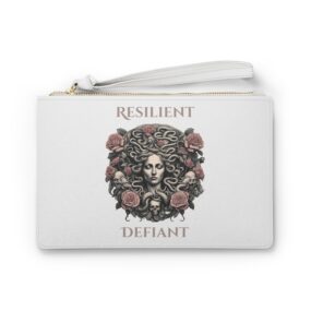 medusa clutch bag